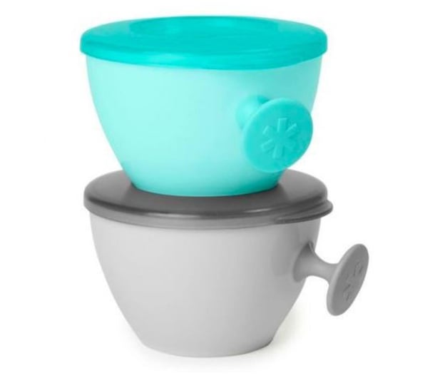Skip Hop Zestaw misek Easy-Grab Grey/Soft Teal - 1256011 - zdjęcie